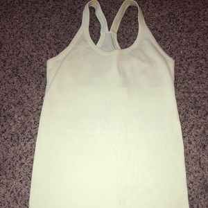 SOLD. Light green lululemon tank